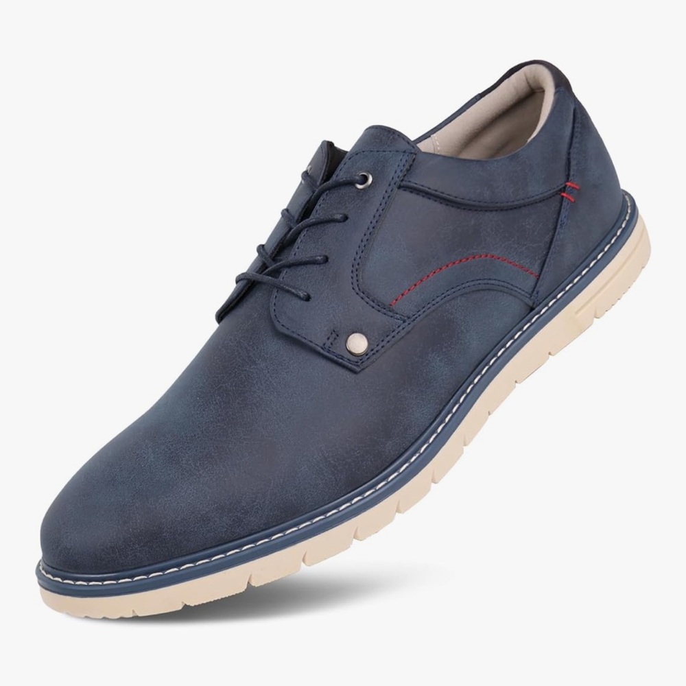 Hawkwell Men's Navy Oxfords
